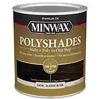 Main 1 - Polyshades Classic Black Satin Stain Quart - San Antonio Retail