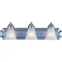 Main 1 - Light Fixture Wall Vanity Brushed Nickel 3 Sconce RF-V-044-BN - San Antonio Retail
