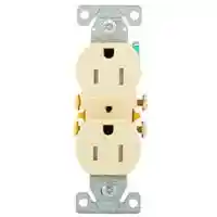 Main 1 - Receptacle Duplex Light Almond 15Amp Tamper Resistant TR270LA-BOX - San Antonio Retail