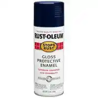 Main 1 - Spray Paint Rustoleum Stops Rust Enamel Navy Blue Gloss 12oz - San Antonio Retail