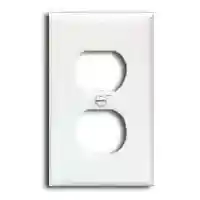 Main 1 - Wall Plate Receptacle 1Gang Nylon White 10Pk 5132W - San Antonio Retail