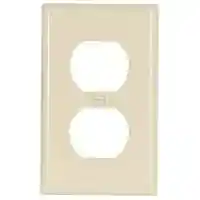 Main 1 - Wall Plate Receptacle 1Gang Light Almond 2132LA-Box - San Antonio Retail