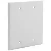 Main 1 - 2-Gang Weatherproof Cover/Blank White 5175-1 - San Antonio Retail