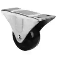 Main 1 - Floor Care Caster Rubber Rigid 3" Jc-H03 - San Antonio Retail