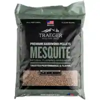 Main 1 - Bbq*D*Traeger Wood Pellet Mesquite 20 lb Bag PEL305 - San Antonio Retail
