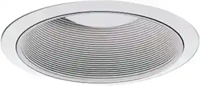 Recess Light Trim 6" Housing White Baffle/White Trim 310W - San Antonio Retail