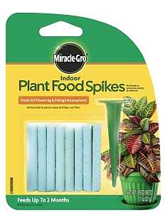 Main 1 - Miracle Gro Indoor Plant Food Spike 24/pk 1002522 - San Antonio Retail