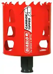 Main 1 - Hole Saw 2-9/16" Carbide Tipped Wood/Metal Diablo DHS2563CT - San Antonio Retail