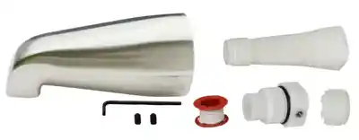 Bathtub Spout Brushed Nickel Plumb Pak PP825-33BN - San Antonio Retail