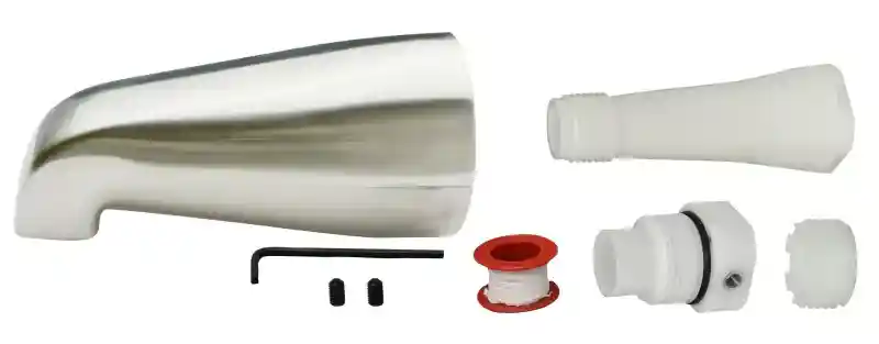 Main 1 - Bathtub Spout Brushed Nickel Plumb Pak PP825-33BN - San Antonio Retail