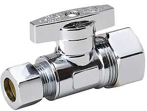 Main 1 - Straight Valve 5/8x3/8 Compression 125 psi Brass Southland 191-032HC - San Antonio Retail