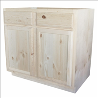 Main 1 - Vanity 24"x18" Knotty Pine 2Dr VA2418 - San Antonio Retail