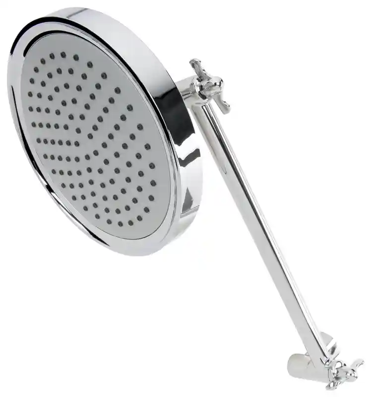 Main 1 - Shower Head Round 1-Spray Function Polished Chrome Plumb Pak K731CP - San Antonio Retail