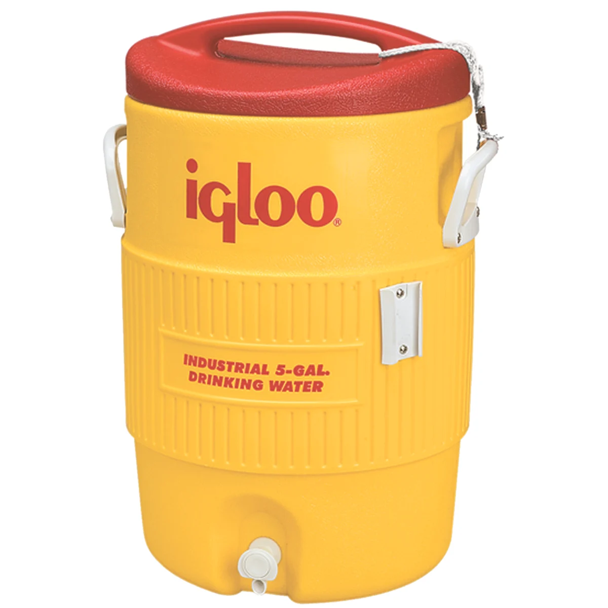 Main 1 - Water*D*Cooler 5-Gallons Commercial Yellow/Red Lid IGLOO 11863 - San Antonio Retail