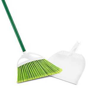 Main 1 - Broom Angle 9" Face 53" Handle Pet Plus w/ Dust Pan Libman 1680 - San Antonio Retail
