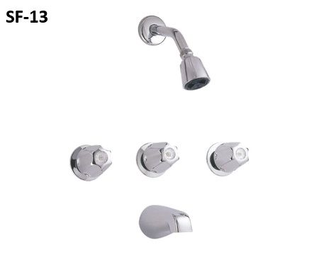 Main 2 - Faucet Banner Tub & Shower Compression Chrome Sf-13  - San Antonio Retail