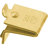 Main 2 - Shelf Support Clip, Brass, 3/4", 10 Pk  256BR - San Antonio Retail