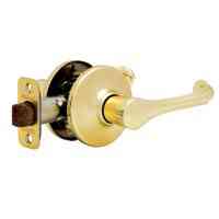 Main 1 - Lockset*D* Kwikset Passage Dorian Lever Polished Brass Hall & Closet 200Dnl3Cp  - San Antonio Retail