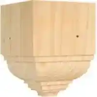 Main 1 - Decorative Moulding Outside Corner Crown Trim Block 6-3/4" OCTB52 - San Antonio Retail