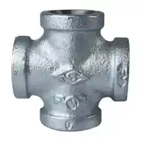 Main 1 - Galvanized Cross 1/2" - San Antonio Retail