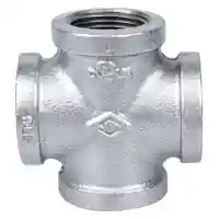 Main 1 - Galvanized Cross 1" - San Antonio Retail