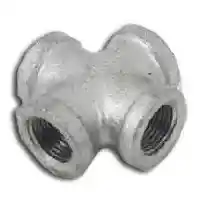 Main 1 - Galvanized Cross 2" - San Antonio Retail
