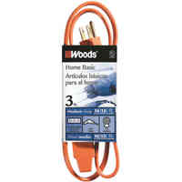 Main 3 - Extension Cord 16/3 3-Outlet 3' 0814 - San Antonio Retail