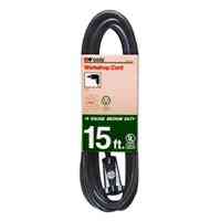 Main 3 - Extension Cord 16/3 Black 15' 990261 - San Antonio Retail