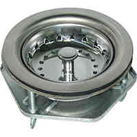 Main 2 - Sink Strainer Stainless Steel Ez-On 122040-3L - San Antonio Retail