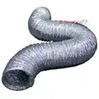 Main 1 - Dryer*D*Vent Hose Laminated Transition Duct 4"X5' With Clamps 495P - San Antonio Retail