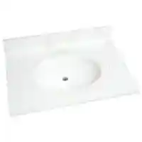 Main 1 - Vanity Top Marble 31X22 Solid White WS-2231 - San Antonio Retail