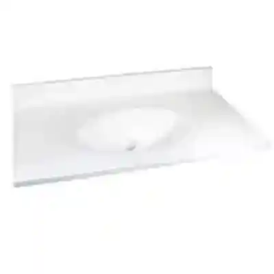 Vanity Top Marble 37X22 Solid White  WS-2237 - San Antonio Retail
