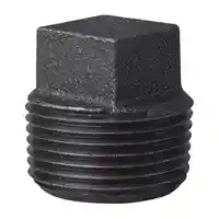 Main 1 - Black Iron Plug 1"  - San Antonio Retail