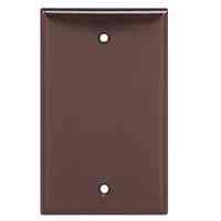 Main 2 - Wall Plate Blank 1Gang Brown 2129B - San Antonio Retail