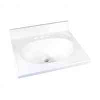 Main 2 - Vanity Top Marble 19X17 Solid White WS-1719 - San Antonio Retail