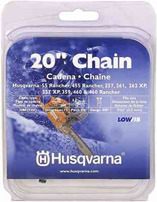 Chainsaw Chain Husqvarna H80-72 Clam 20" CHN H80-72 - San Antonio Retail