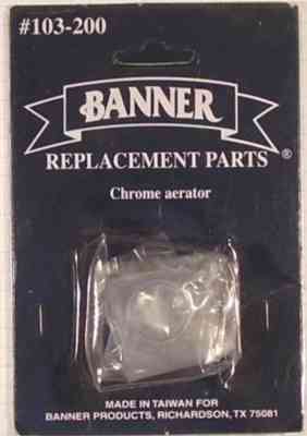 Banner Repair Aerator For Chrome Faucets 103-200  - San Antonio Retail