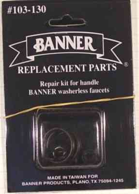 Banner Repair Kit 103-130 F/2 Handle Washerless Faucets - San Antonio Retail