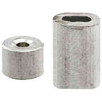 Main 2 - Cable Ferrules 1/16" Aluminum 2/Pk GD 12149/53450 - San Antonio Retail