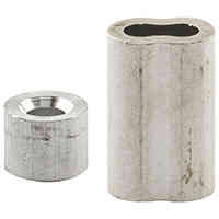 Main 2 - Cable Ferrules 3/16" Aluminum 2/Pk GD 12153 - San Antonio Retail