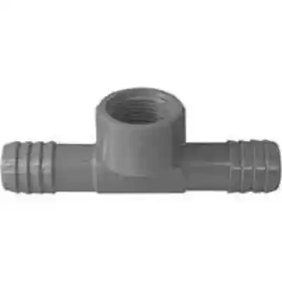 Black Poly Insert Tee Adapter 1/2"  - San Antonio Retail