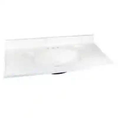 Vanity Top Marble 37X19 Solid White WS-1937  - San Antonio Retail