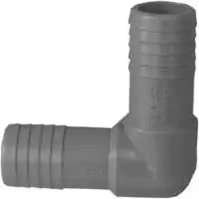 Black Poly Insert Ell 1"  - San Antonio Retail