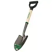 Main 1 - Shovel Round Point Wood D-Grip Handle 19" 34610  - San Antonio Retail