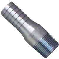 Main 2 - Black Poly Insert Male Galvanized 3/4"  - San Antonio Retail