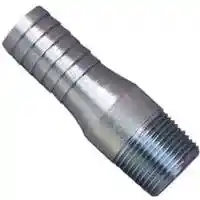 Main 1 - Black Poly Insert Male Galvanized 3/4"  - San Antonio Retail