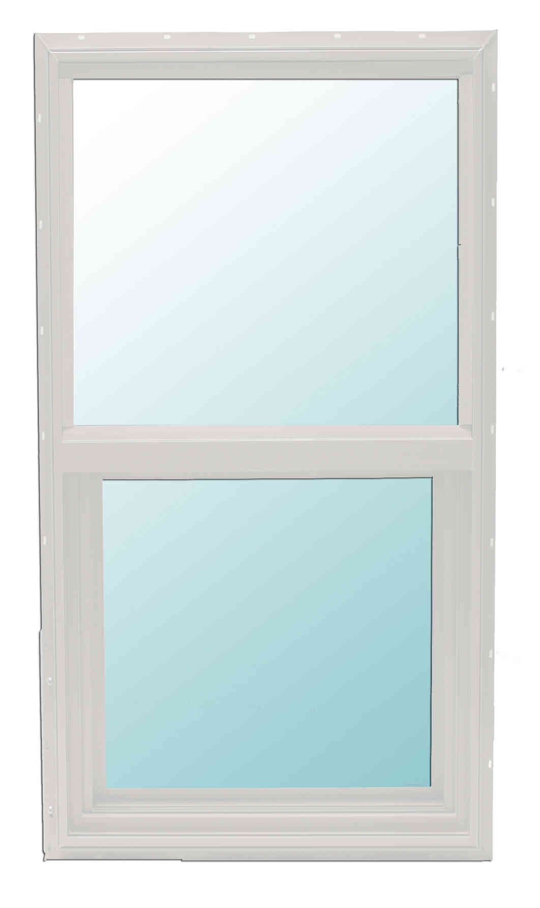 Main 1 - Window White 2/8X4/0 100 Series 1/1 Single Hung Low E No Screen - San Antonio Retail