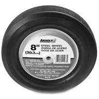 Main 2 - Wheel *D* Steel Center Hub 8"X1-3/4" 4903220005 Rib Tread 60Lb - San Antonio Retail