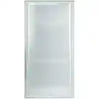 Main 1 - Shower Door Pivot Silver Frame Pebbled Glass 24"-27-1/2" 1500D27S  - San Antonio Retail