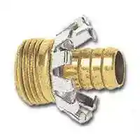 Main 1 - Hose End Brass Clinch Male 5/8" C58M - San Antonio Retail